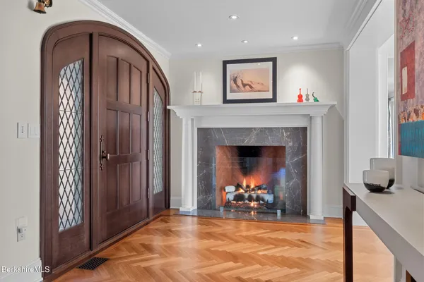 a view of a living room