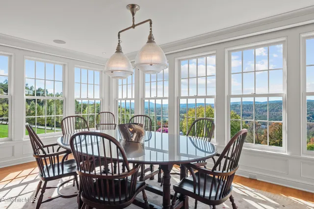 a view of outdoor space and tennis court