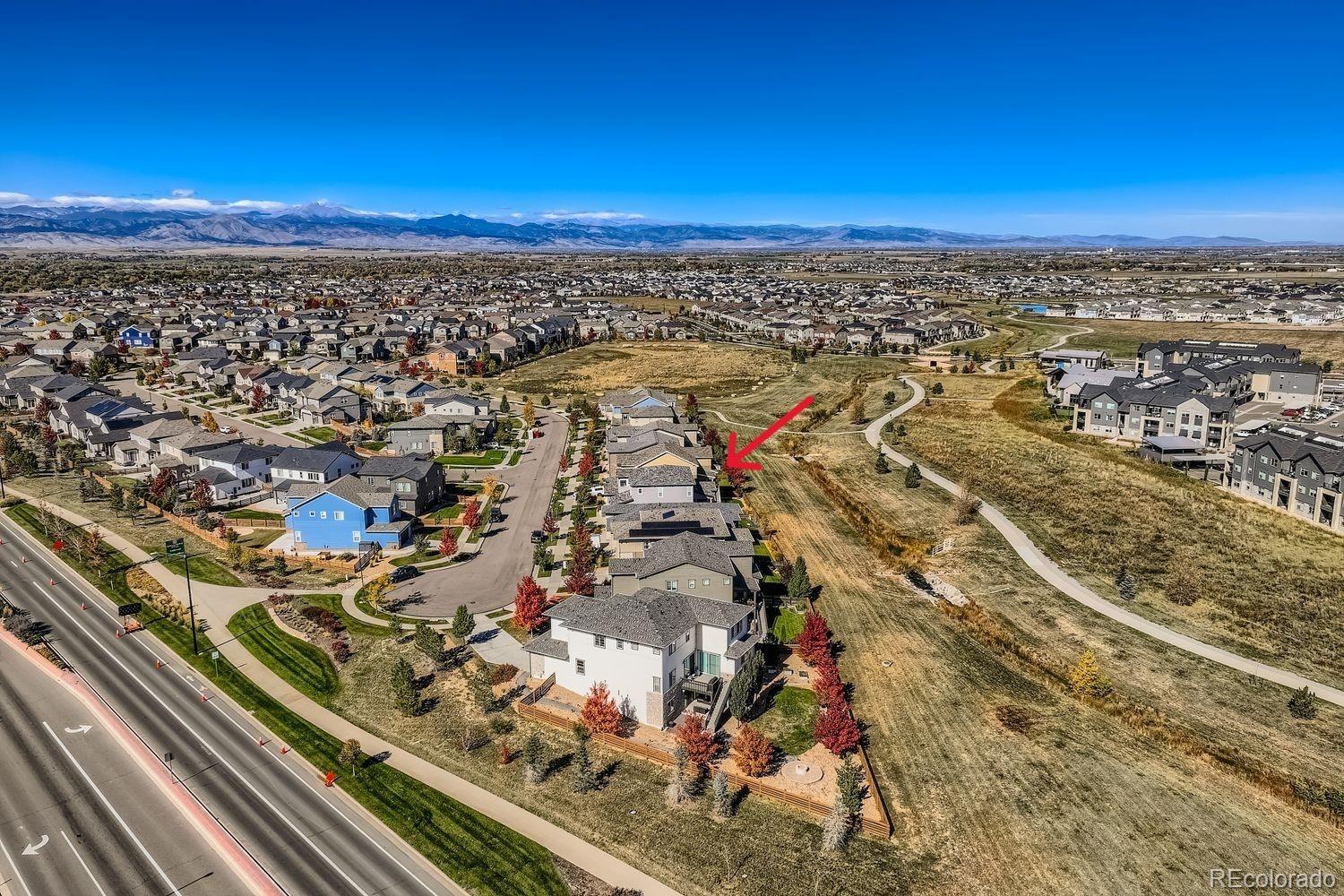 86 Nova Court Erie, CO 80516 - Photo 43 of 50 an aerial view of a city