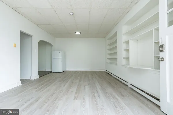wooden floor in an empty room