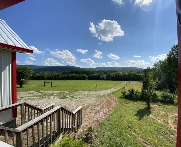 a view of an outdoor space and yard