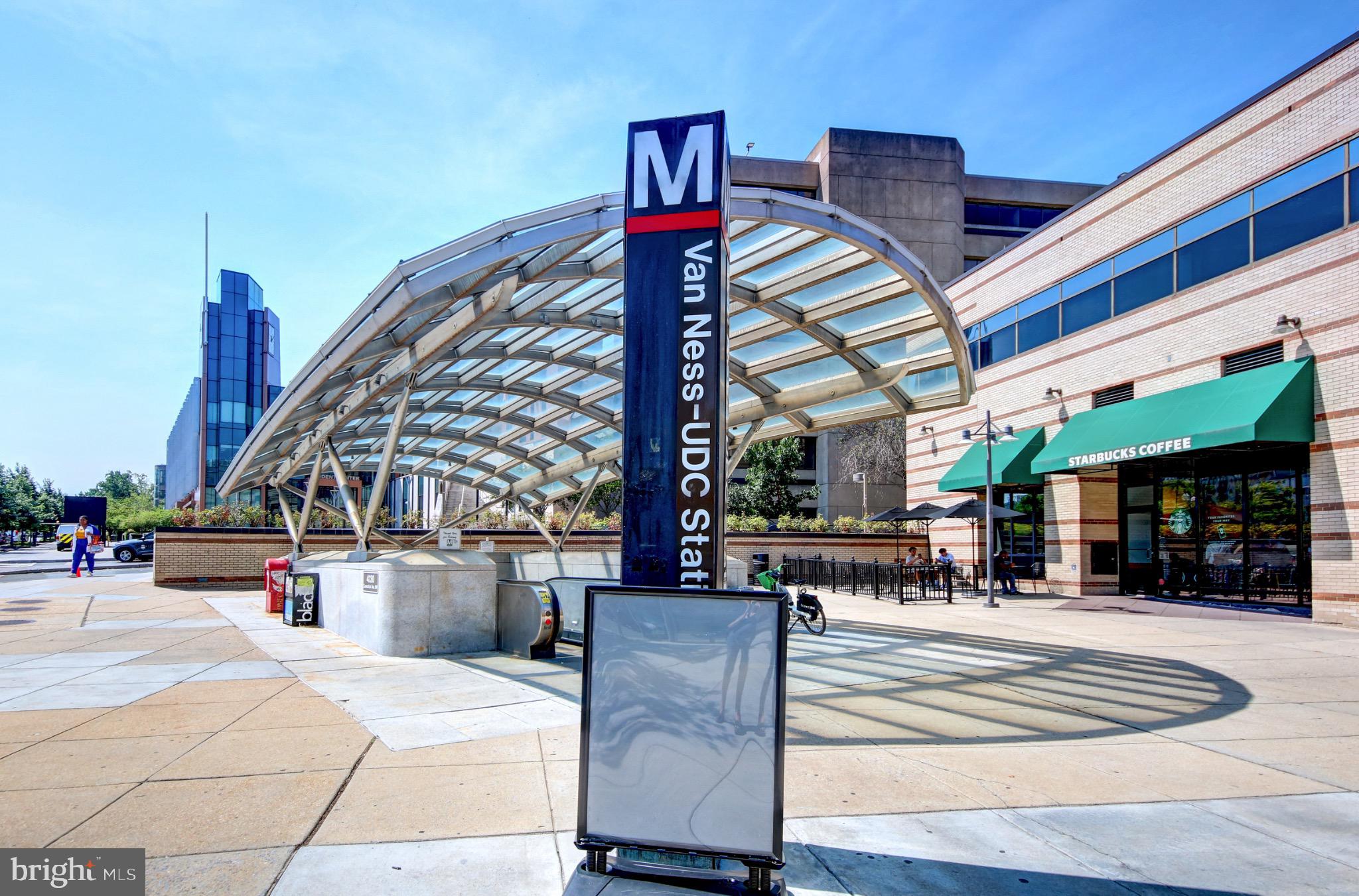 3020 Tilden Street Northwest, Unit 104 Washington, DC 20008 - Photo 32 of 40 Van Ness Metro Station just blocks north