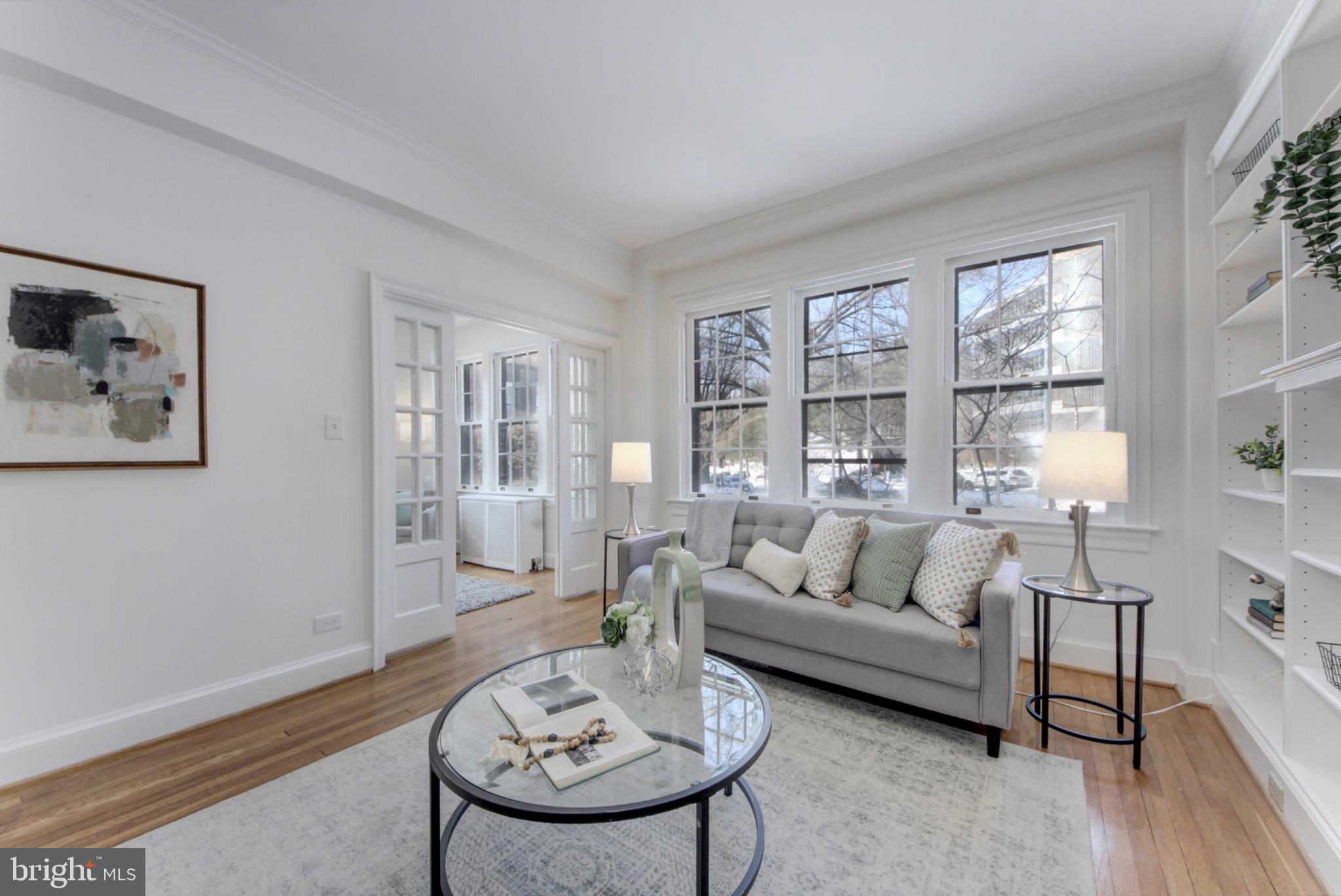 3020 Tilden Street Northwest, Unit 104 Washington, DC 20008 - Photo 6 of 40 Windows in every room makes the whole home bright