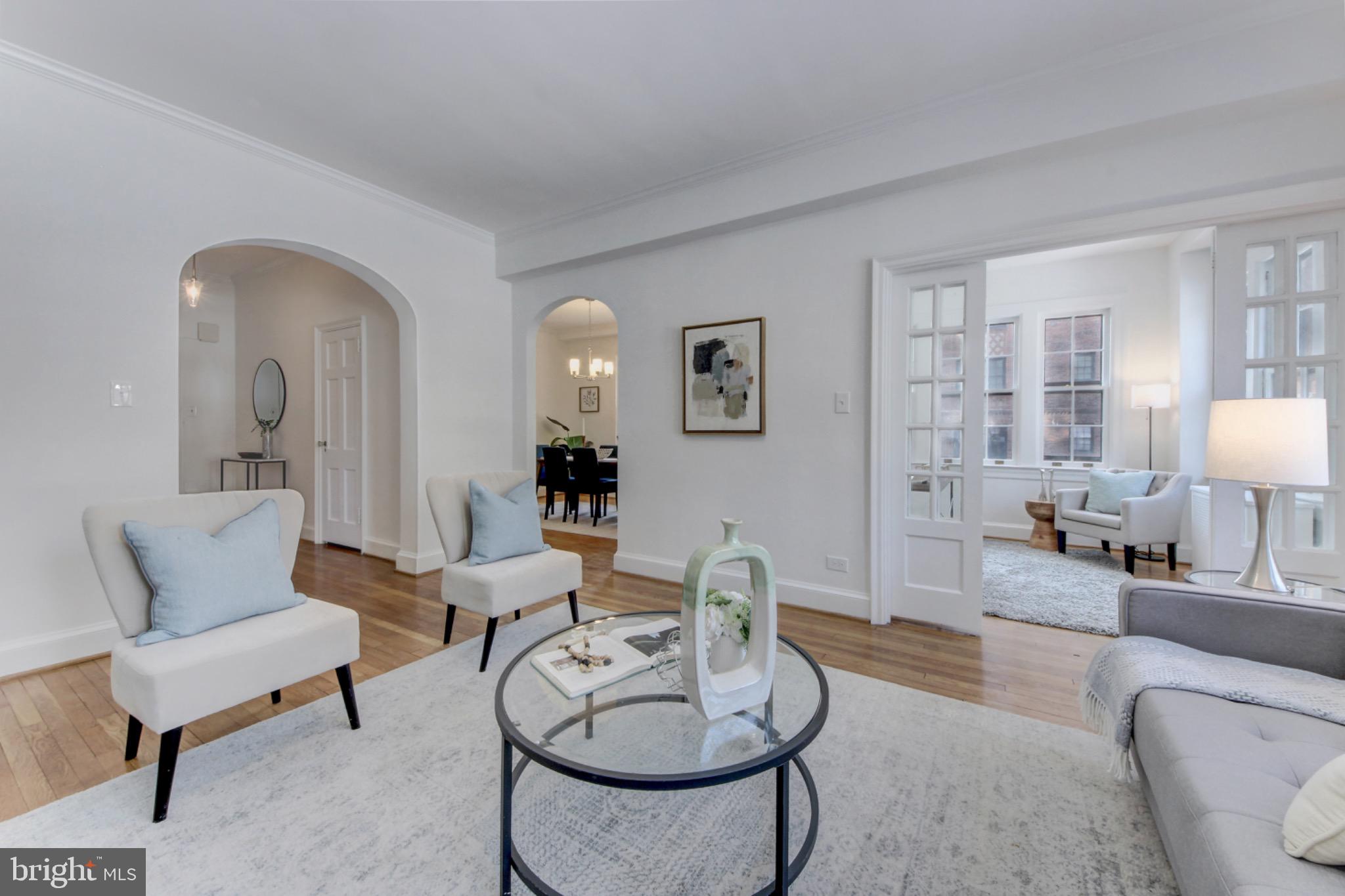 3020 Tilden Street Northwest, Unit 104 Washington, DC 20008 - Photo 7 of 40 Arched entryways