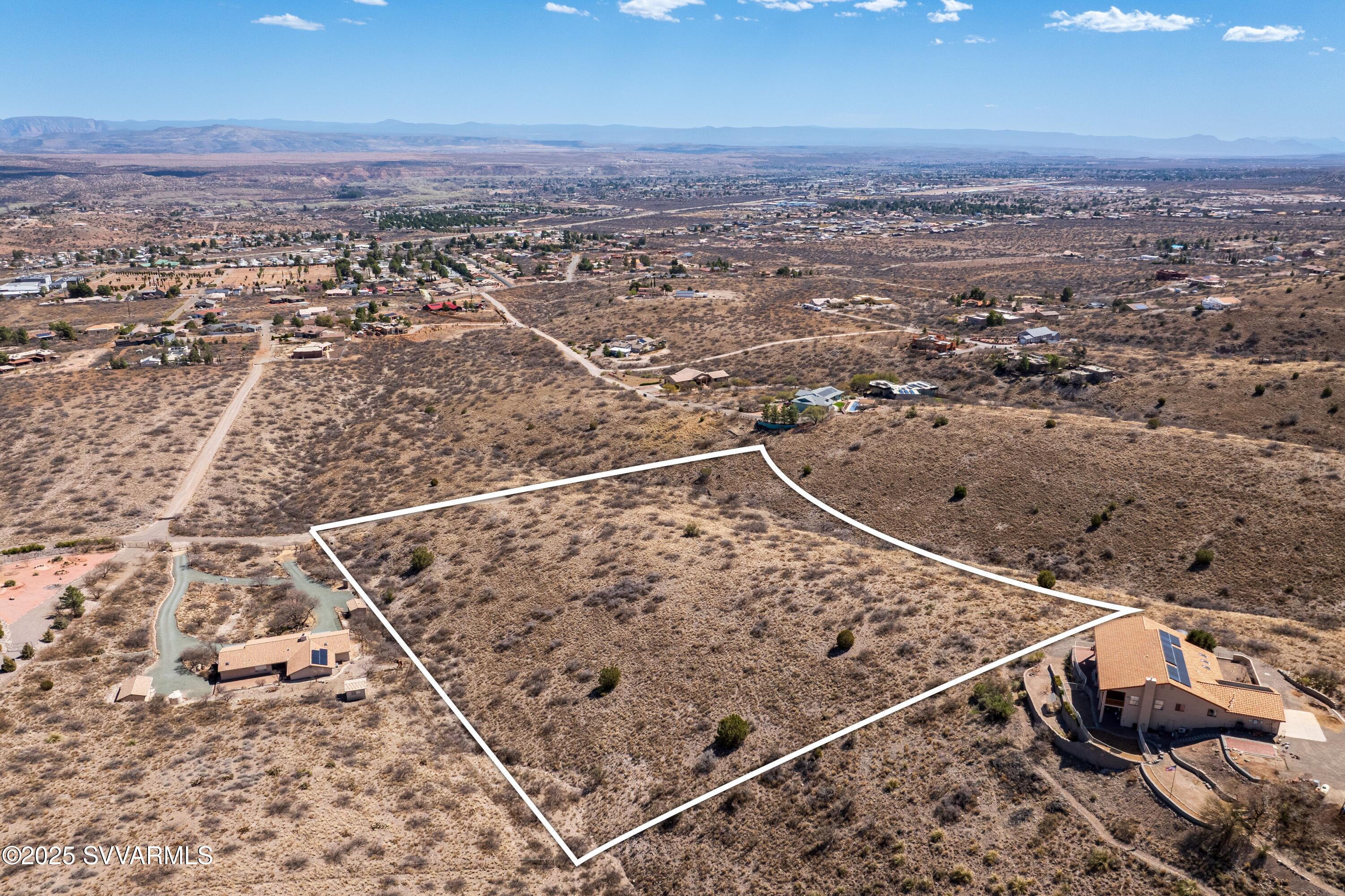 1160 Horny Toad Road Clarkdale, AZ 86324 - Photo 5 of 14 an aerial view of house with yard