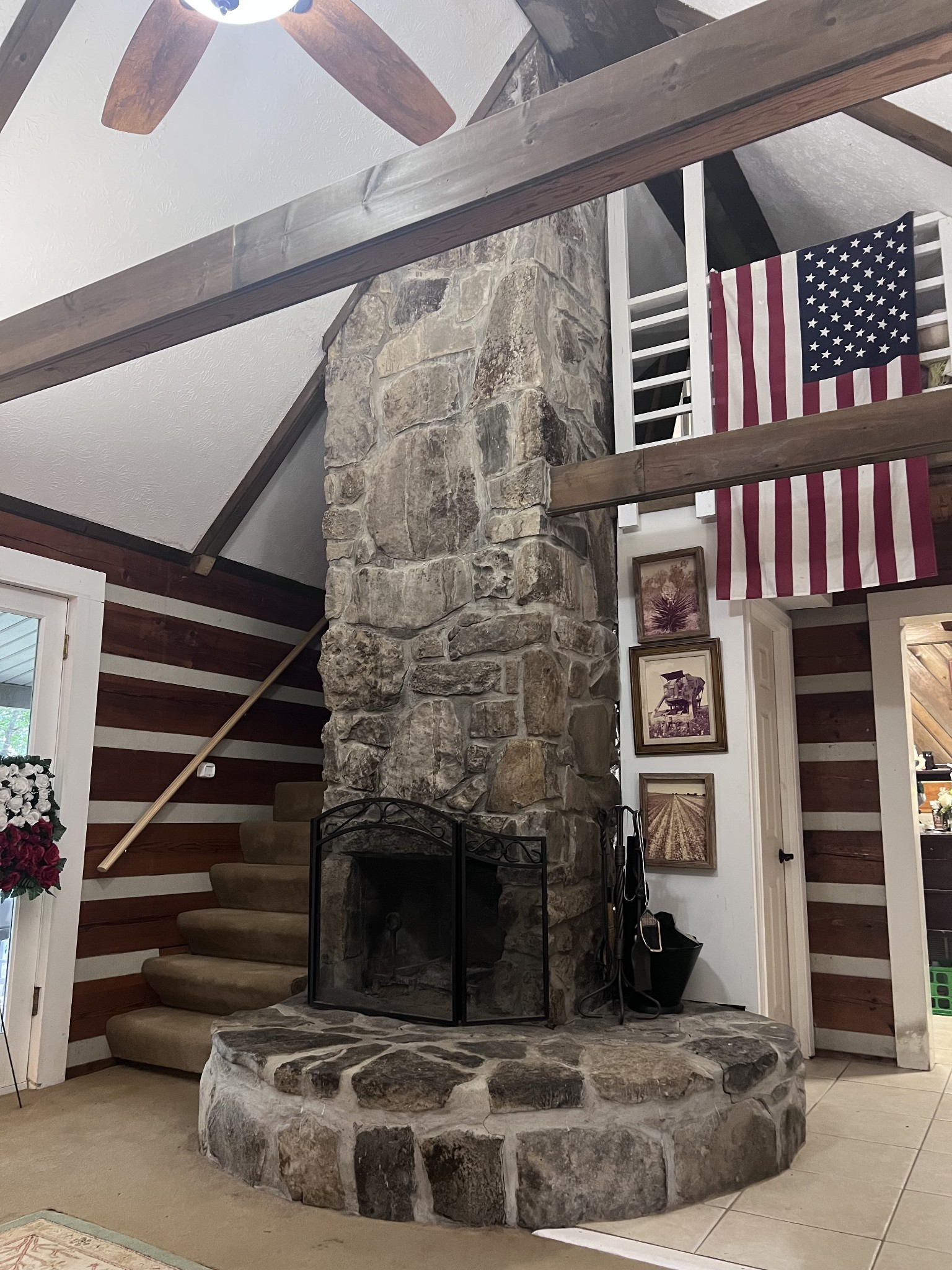 13599 Prichard Road Silver Point, TN 38582 - Photo 11 of 17 a view of an entryway with fireplace