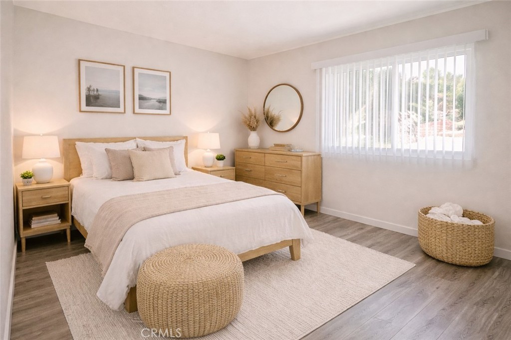 68460 Kings Road, Unit C Cathedral City, CA 92234 - Photo 6 of 18 a bedroom with a bed and window