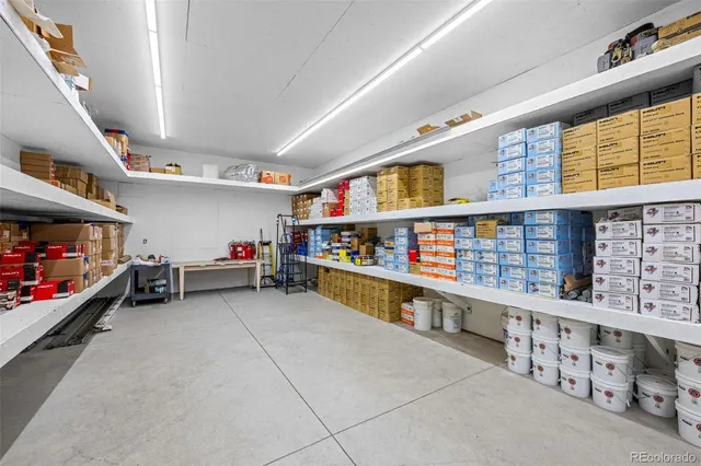 a storage & utility room