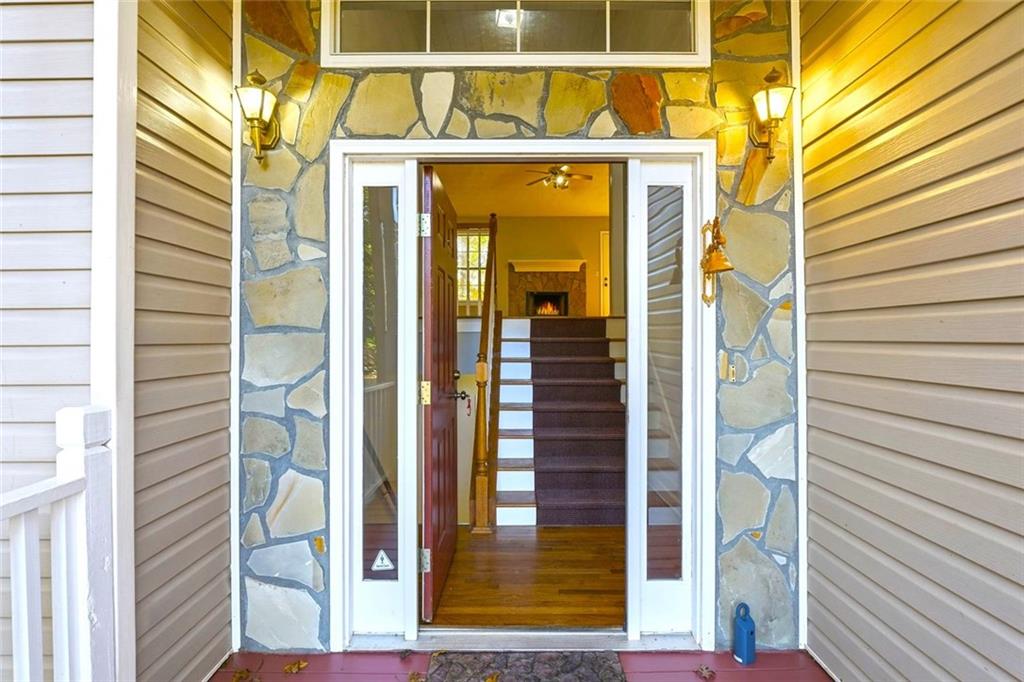 4099 Harvest Ridge Drive Douglasville, GA 30135 - Photo 7 of 46 a view of a door of the house with a wooden door