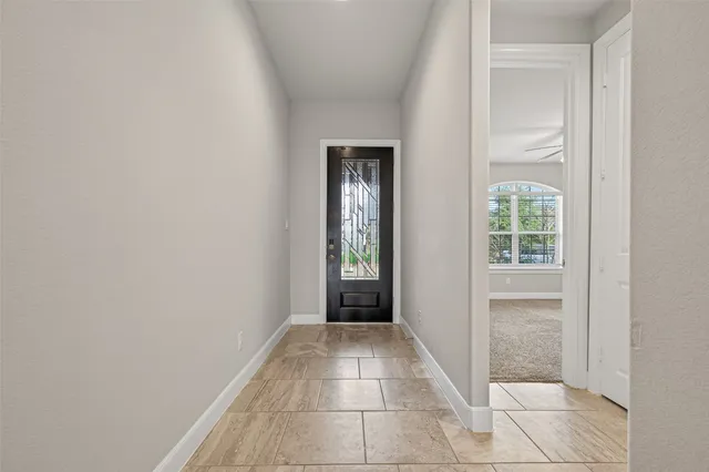 a view of an entryway