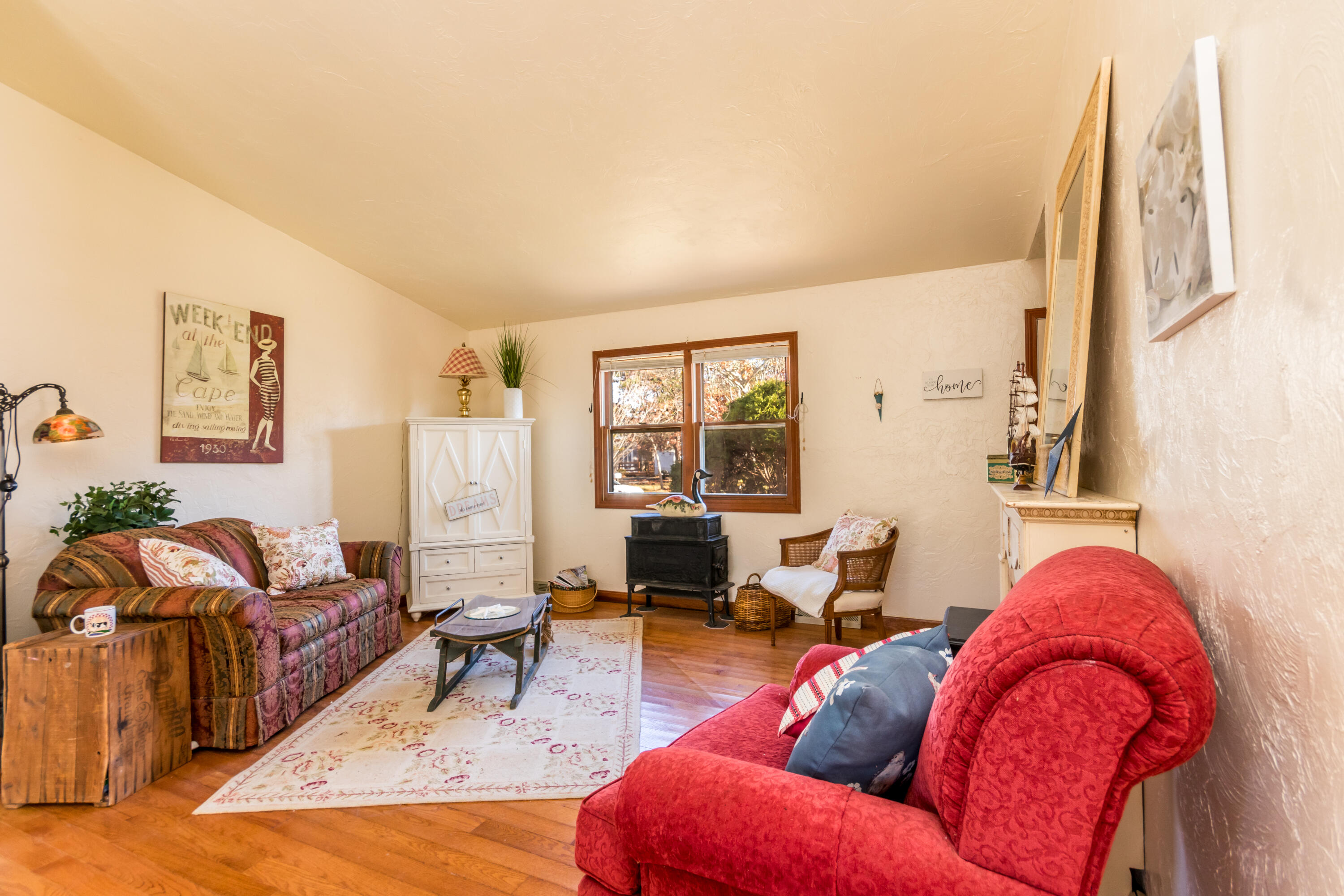 487 Lincoln Rd Extension Hyannis, MA 02601 - Photo 2 of 18 Living room with wood floors