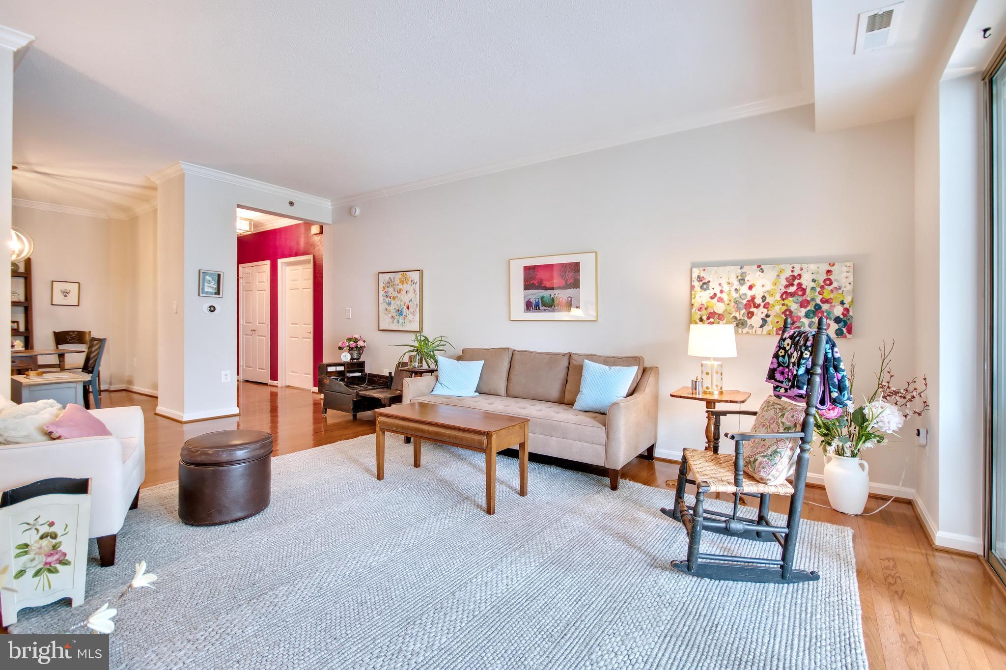 940 Astern Way, Unit 309 Annapolis, MD 21401 - Photo 16 of 52 a living room with furniture and a potted plant