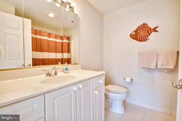a bathroom with a sink a toilet and a large mirror