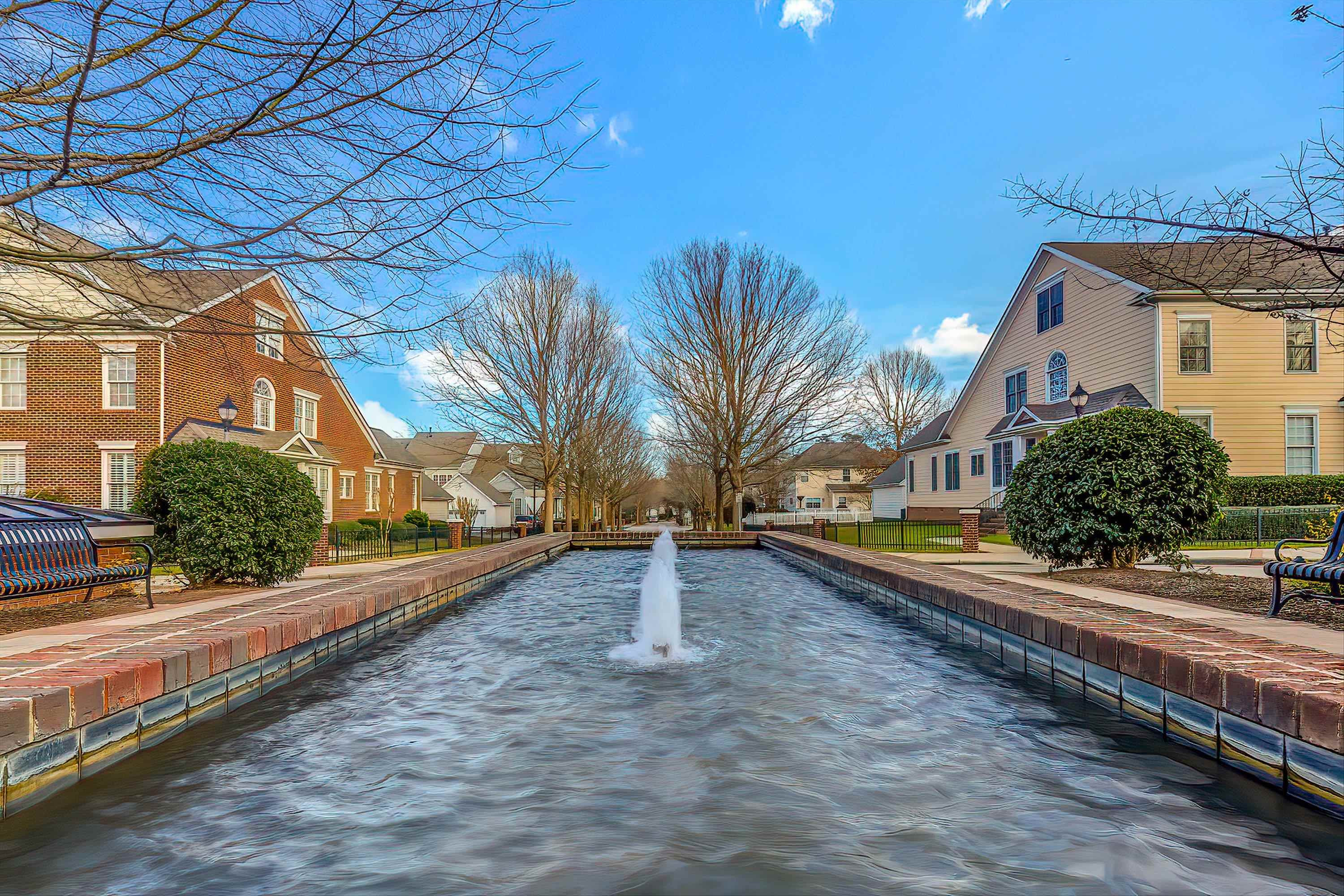 1911 Hornbeck Court Raleigh, NC 27614 - Photo 42 of 47 a view of a house with a yard and potted plants