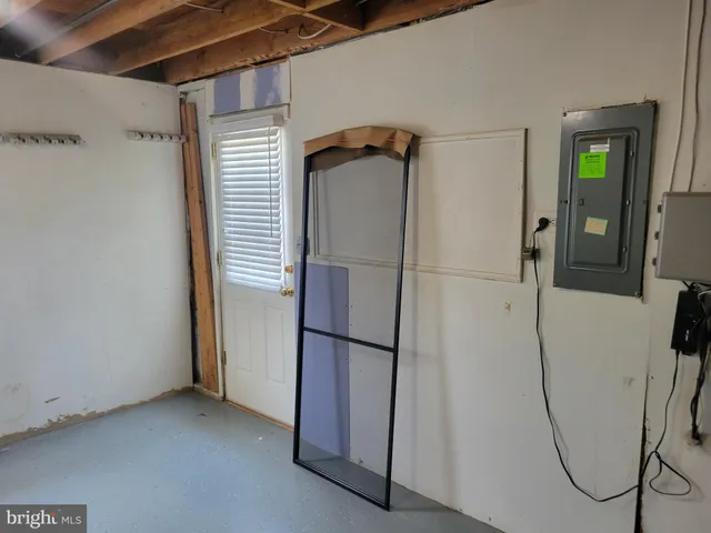 a view of closet area