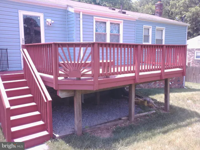 a view of a house with a balcony