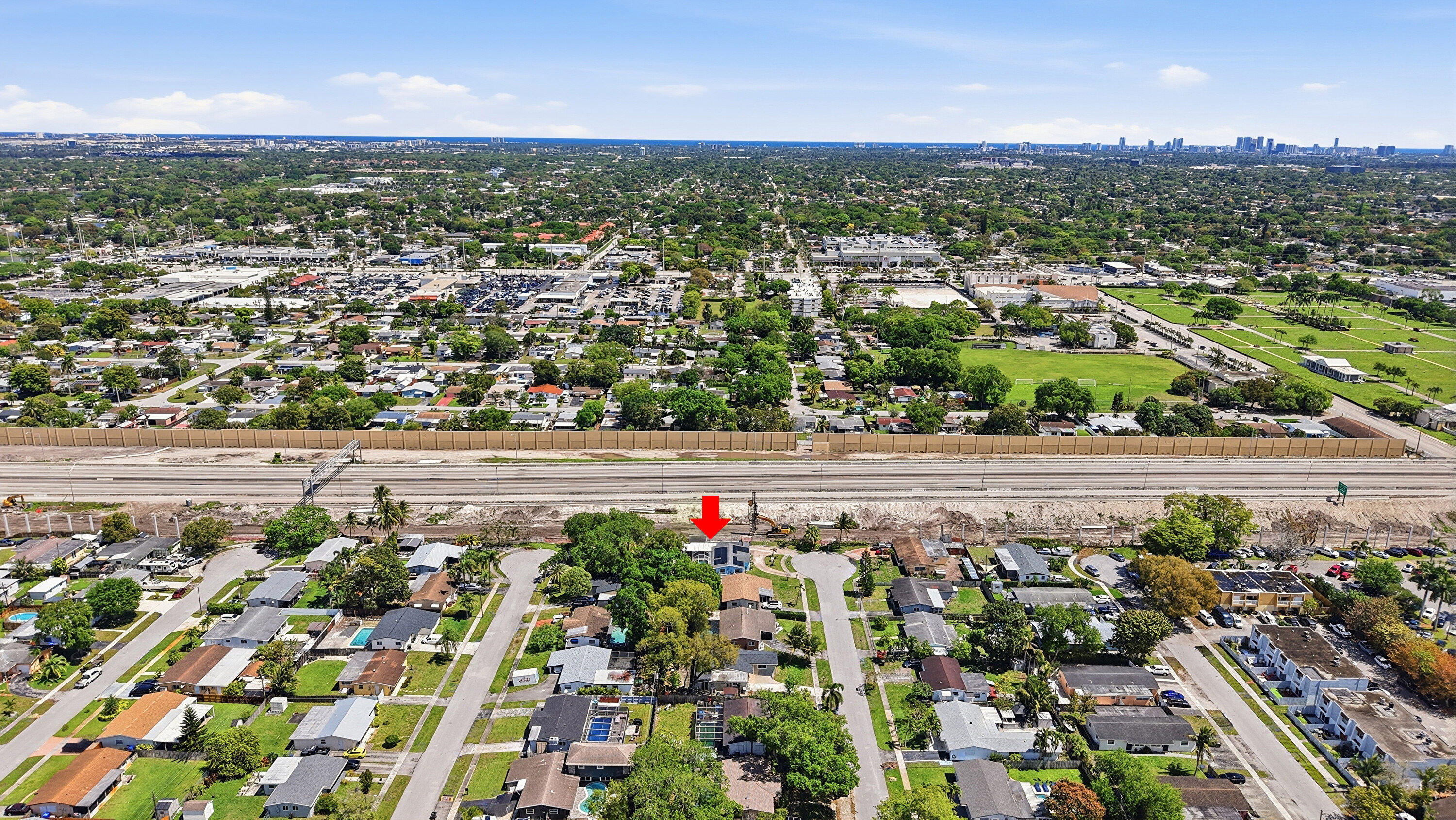 6271 Harding Street Hollywood, FL 33024 - Photo 55 of 58 an aerial view of a city