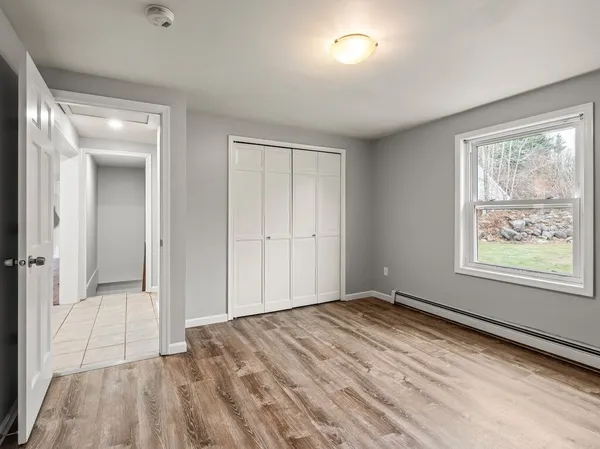wooden floor in an empty room