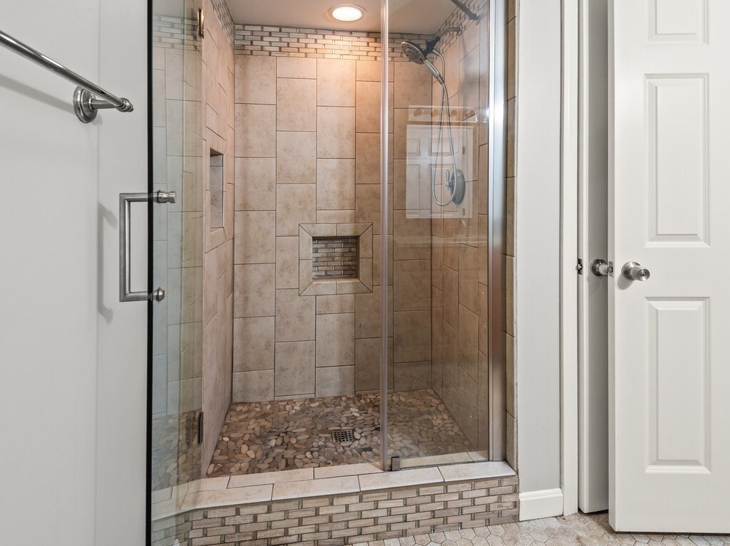 281 Brooks Station Road, Unit 1 Princeton, MA 01541 - Photo 25 of 36 a bathroom with a shower and a sink