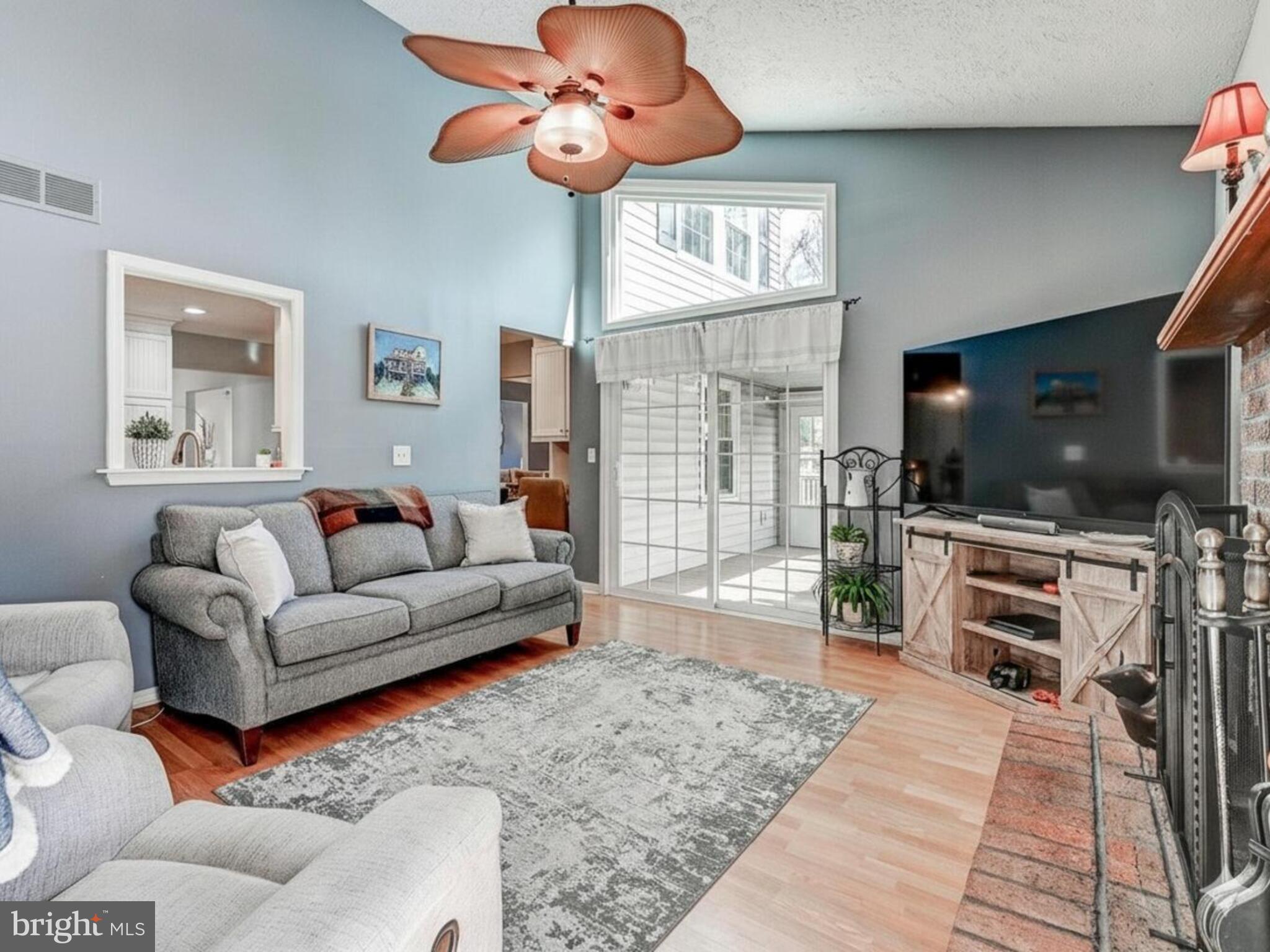 1106 Benjamin Road Bel Air, MD 21014 - Photo 18 of 41 Family Room with vaulted ceiling & Sunroom access
