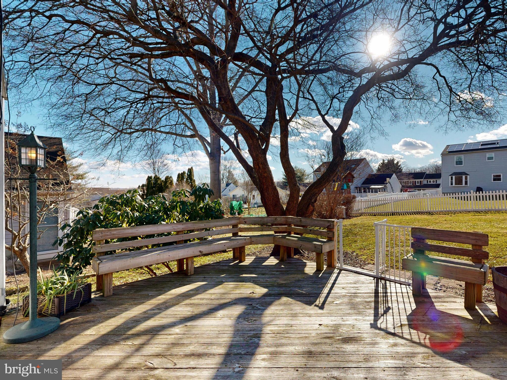 1106 Benjamin Road Bel Air, MD 21014 - Photo 29 of 41 Rear Deck off the Sunroom