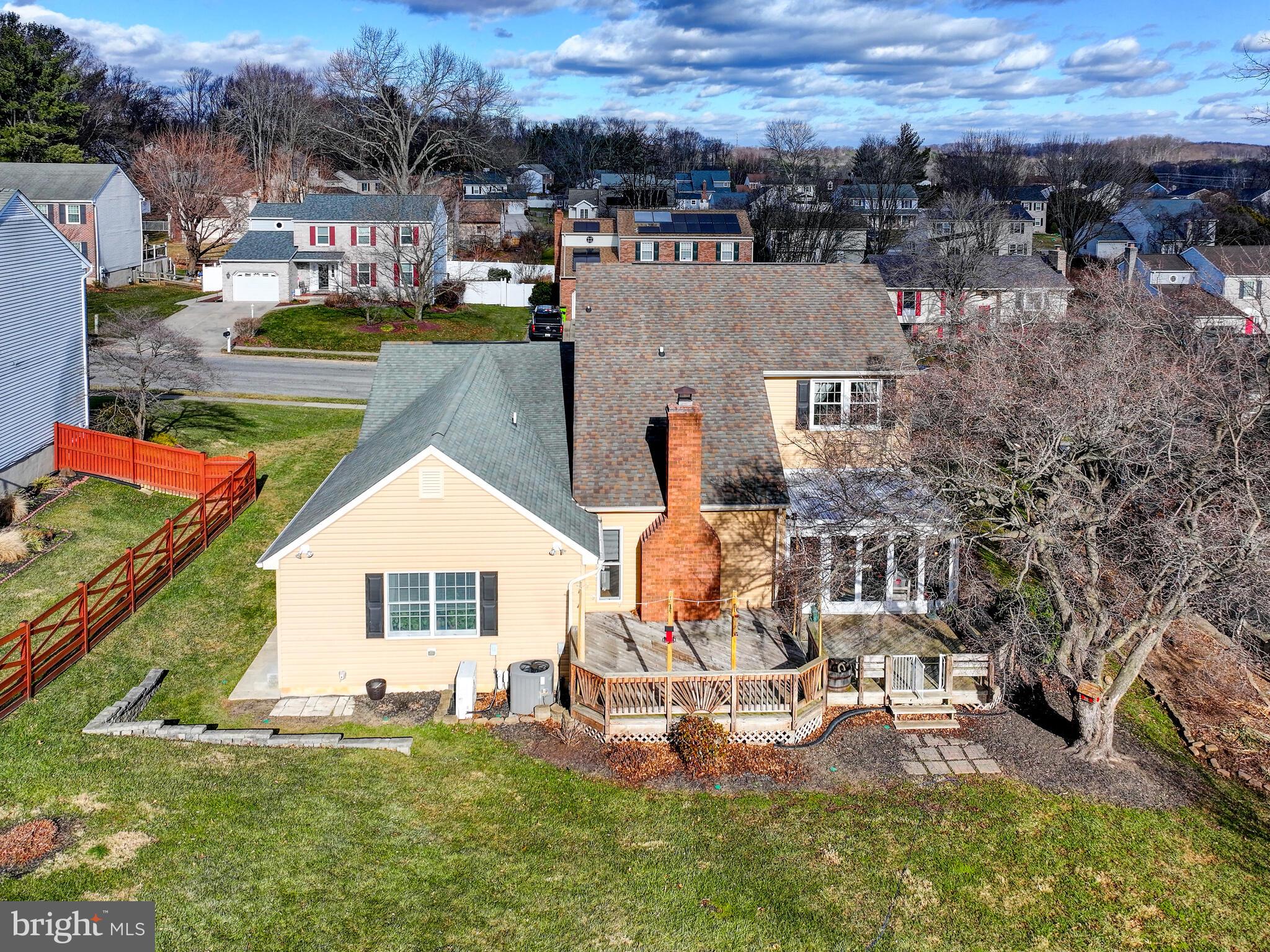 1106 Benjamin Road Bel Air, MD 21014 - Photo 33 of 41 Aerial of Backyard & Rear Exterior