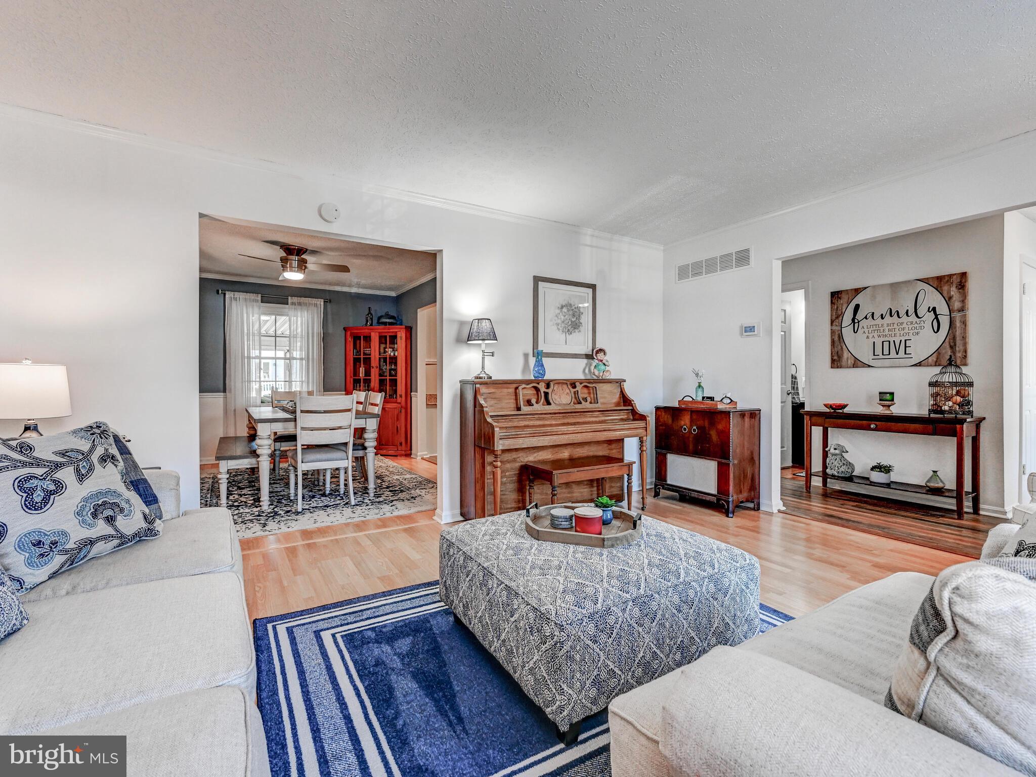 1106 Benjamin Road Bel Air, MD 21014 - Photo 6 of 41 Living Room looking into Dining Room