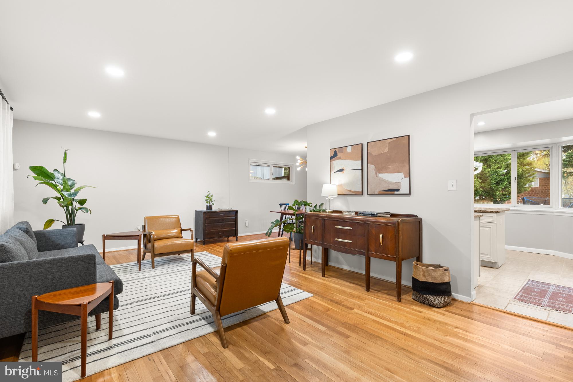 2407 Harmon Road Silver Spring, MD 20902 - Photo 4 of 39 a living room with furniture and wooden floor