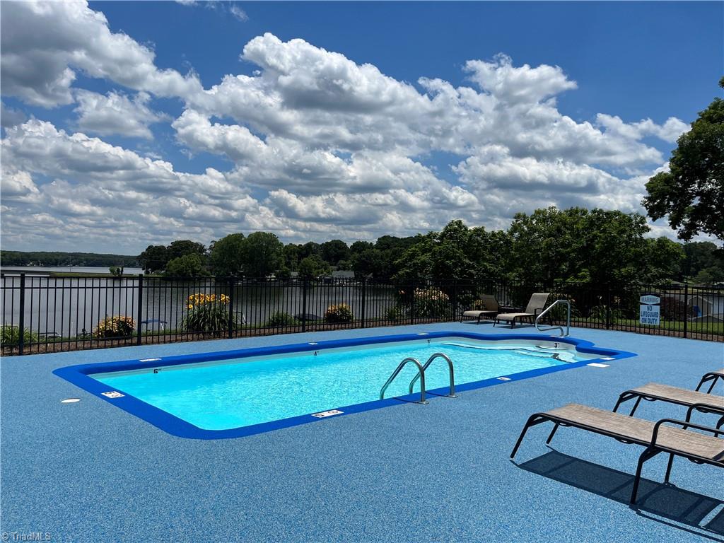 150 River's Edge Place, Unit M Lexington, NC 27292 - Photo 30 of 36 Saltwater Pool area Resurfaced in 2023