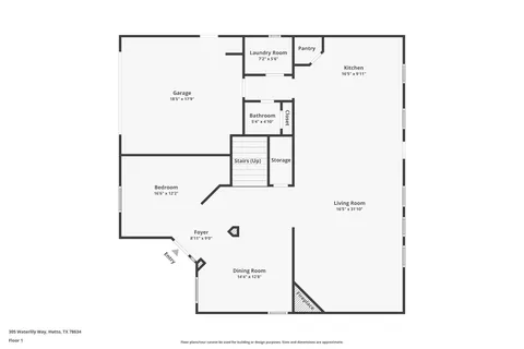 $350,000 | 305 Waterlily Way, Hutto, TX 78634