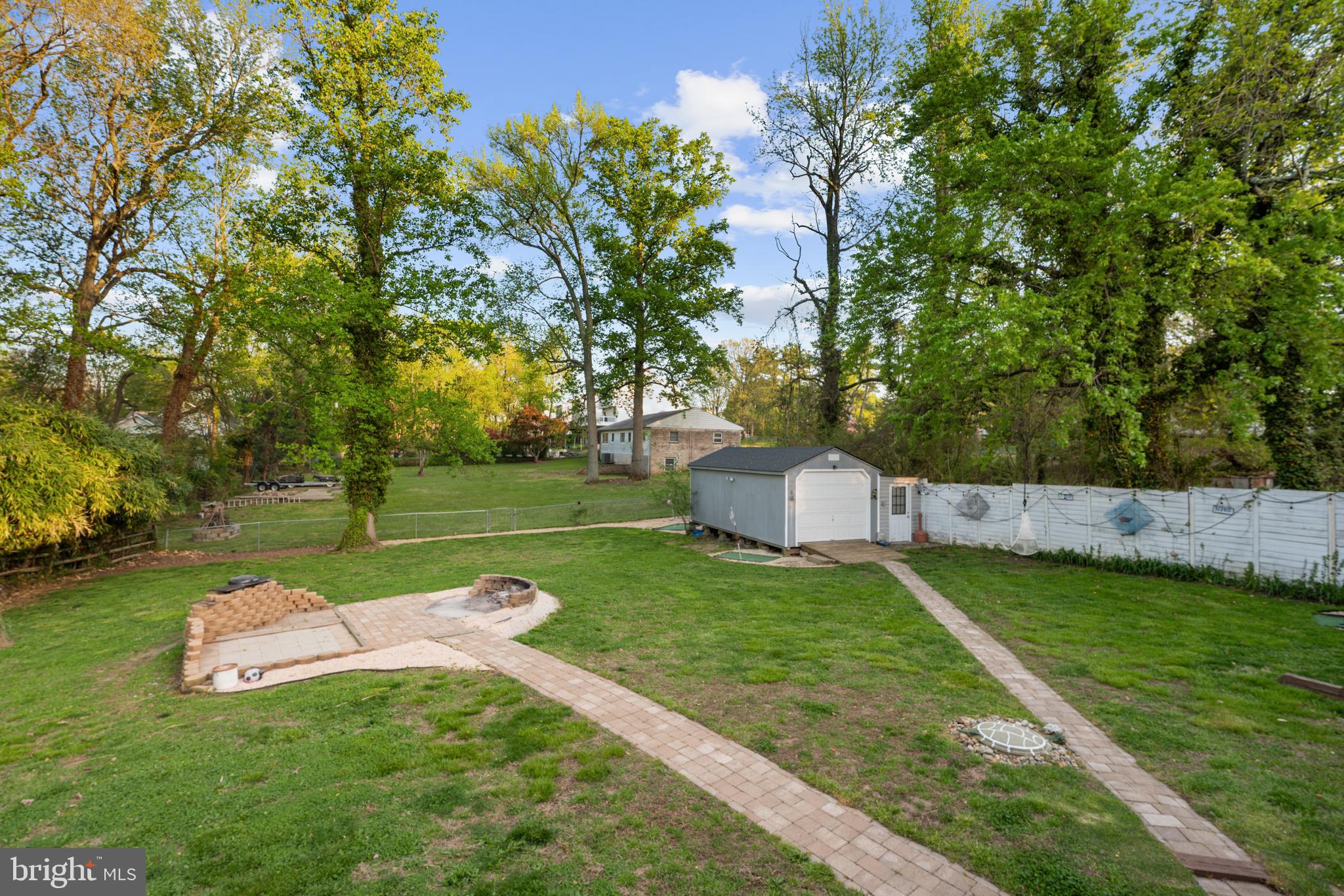3901 Calawasse Road Edgewater, MD 21037 - Photo 35 of 43 Spacious Fenced Backyard