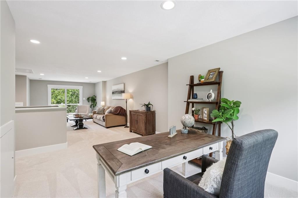102 Bartlett Lane Wexford, PA 15090 - Photo 32 of 40 a living room with furniture and large windows