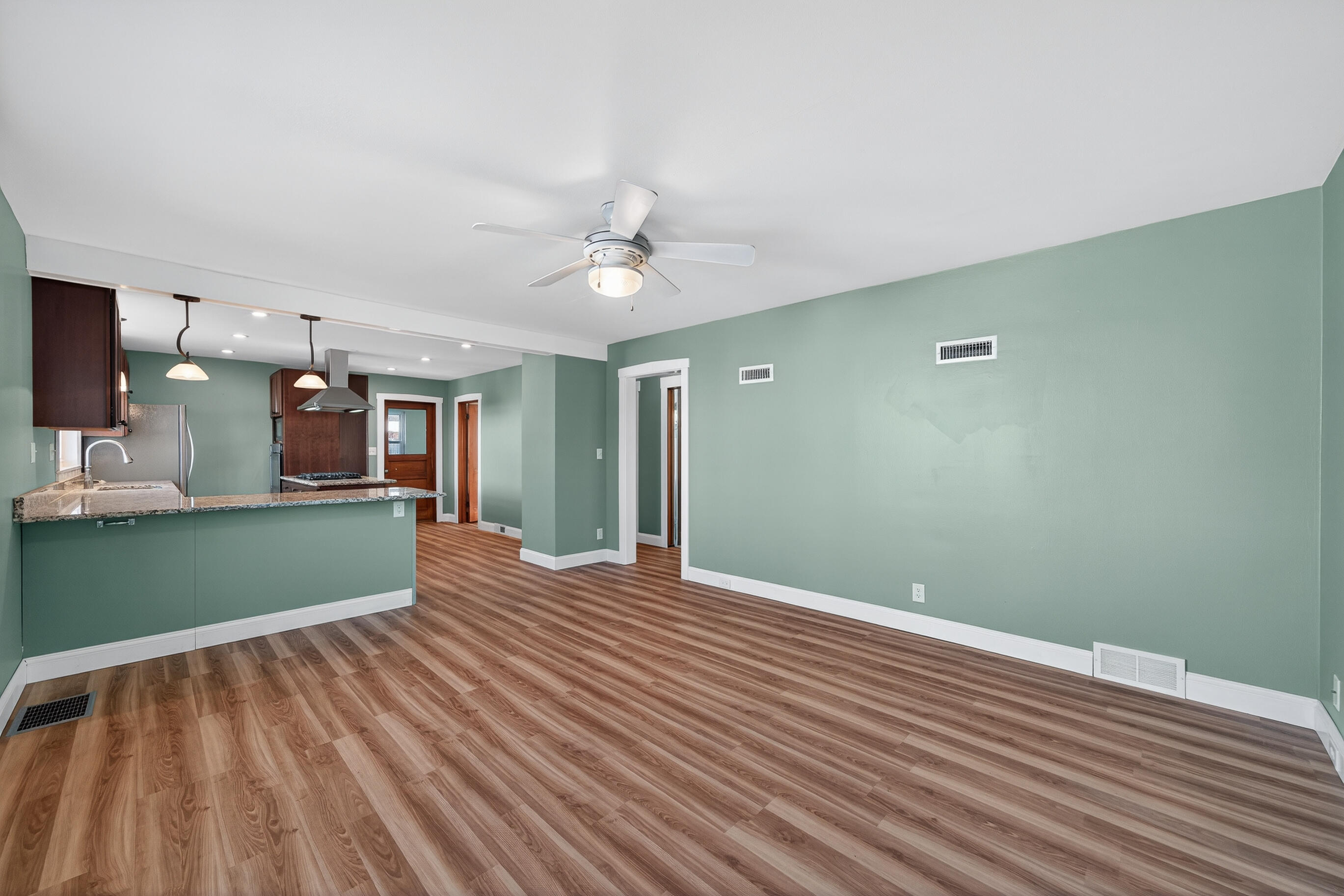 1207 Grant Street Lake Geneva, WI 53147 - Photo 13 of 40 open living room/kitchen