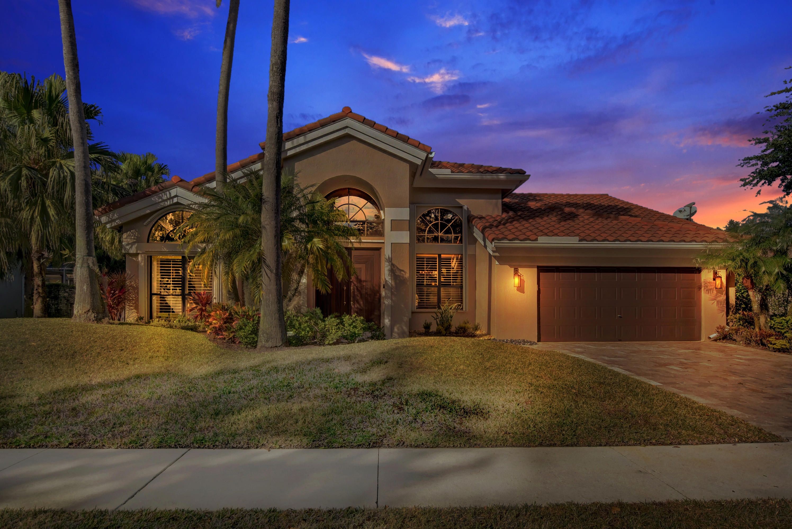 2641 Northwest 45th Street Boca Raton, FL 33434 - Photo 3 of 65 SF 2641 NW 45th St Twilight