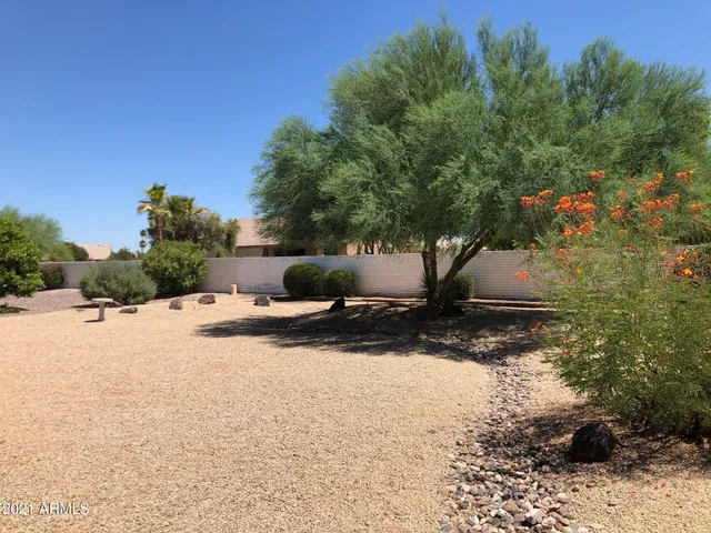 a view of a outdoor space and yard