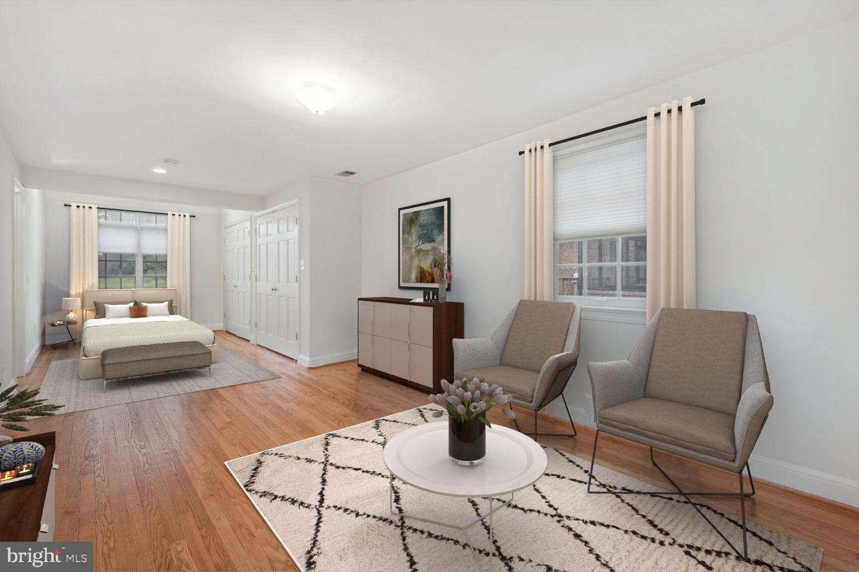 1003 Highland Drive Silver Spring, MD 20910 - Photo 15 of 27 Expanded Main Bedroom with Dressing Room