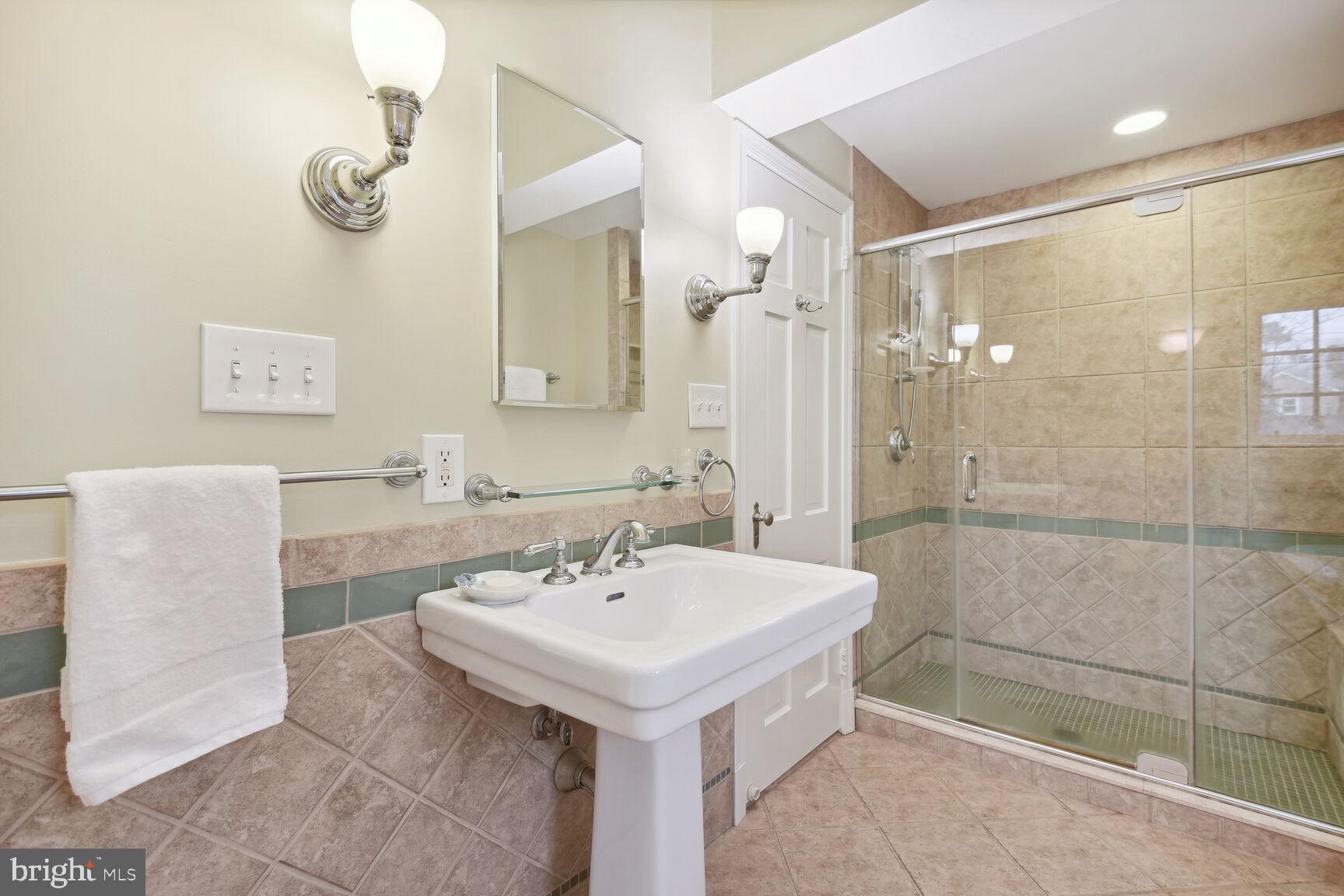 1003 Highland Drive Silver Spring, MD 20910 - Photo 17 of 27 separate glass shower in owners'bathroom