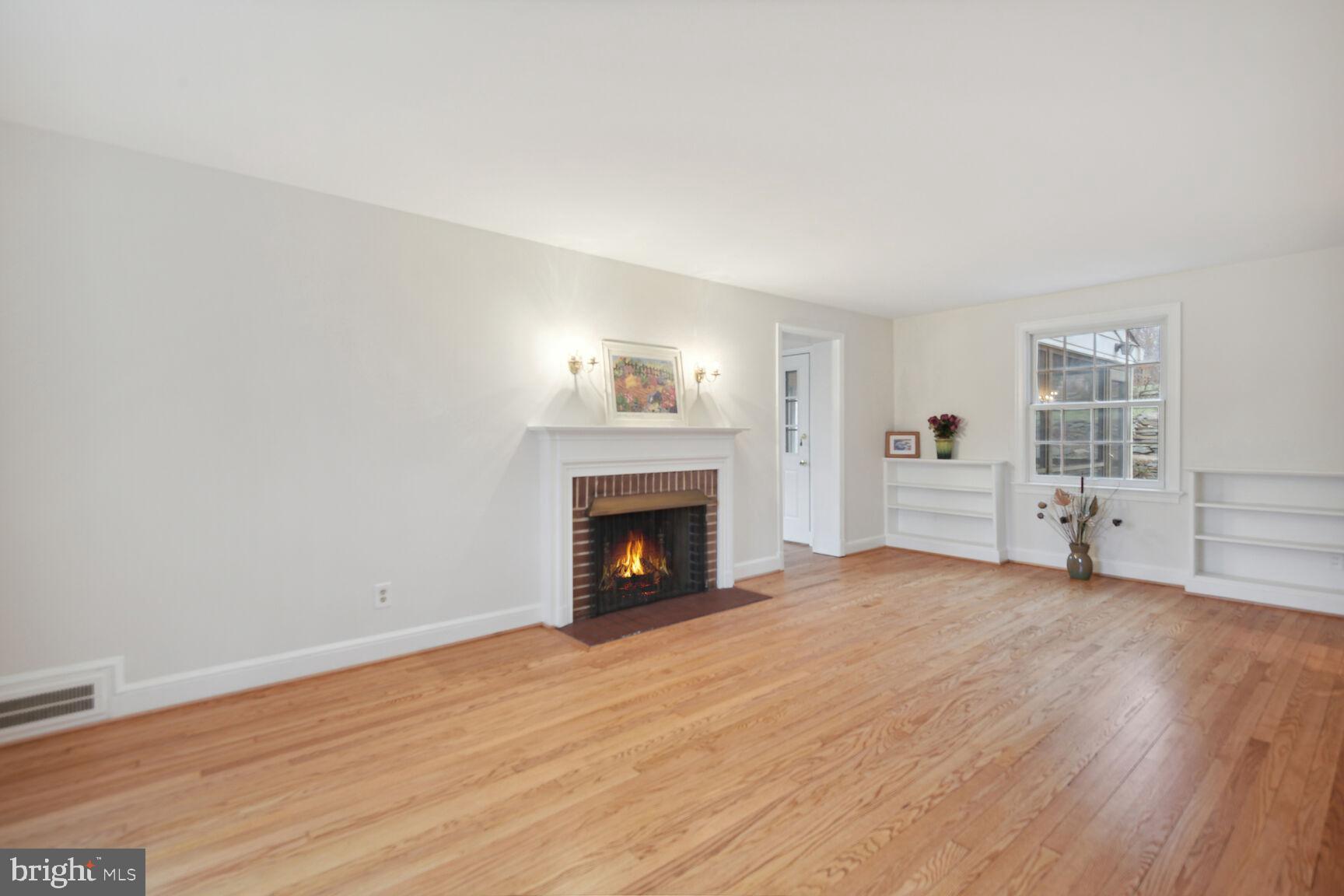 1003 Highland Drive Silver Spring, MD 20910 - Photo 6 of 27 Living Room with Fireplace