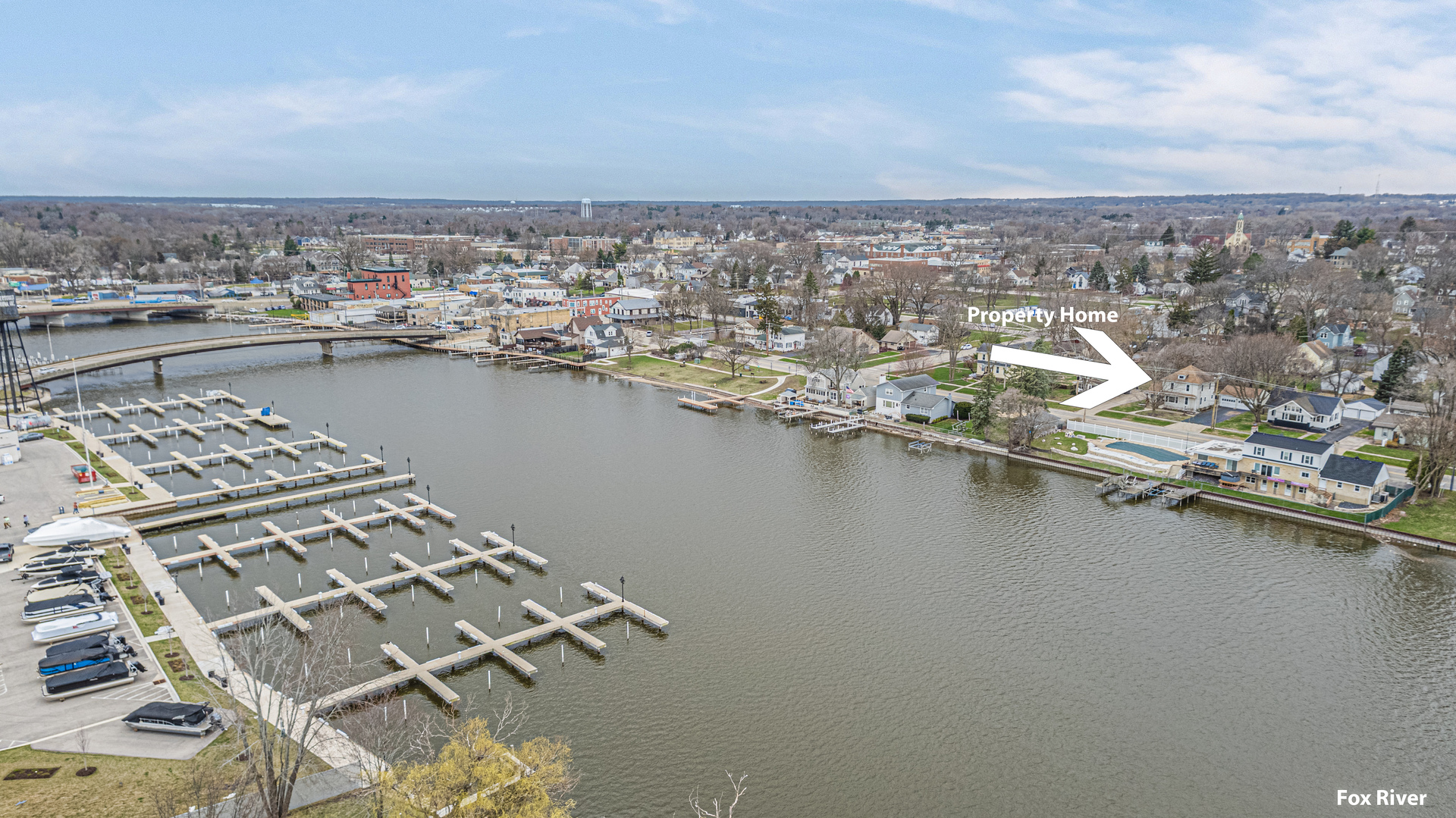 1507 Riverside Drive McHenry, IL 60050 - Photo 2 of 27 an aerial view of a city