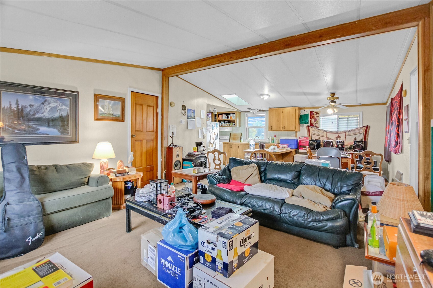 805 Elochoman Valley Road Cathlamet, WA 98612 - Photo 15 of 28 a living room with furniture and a couch