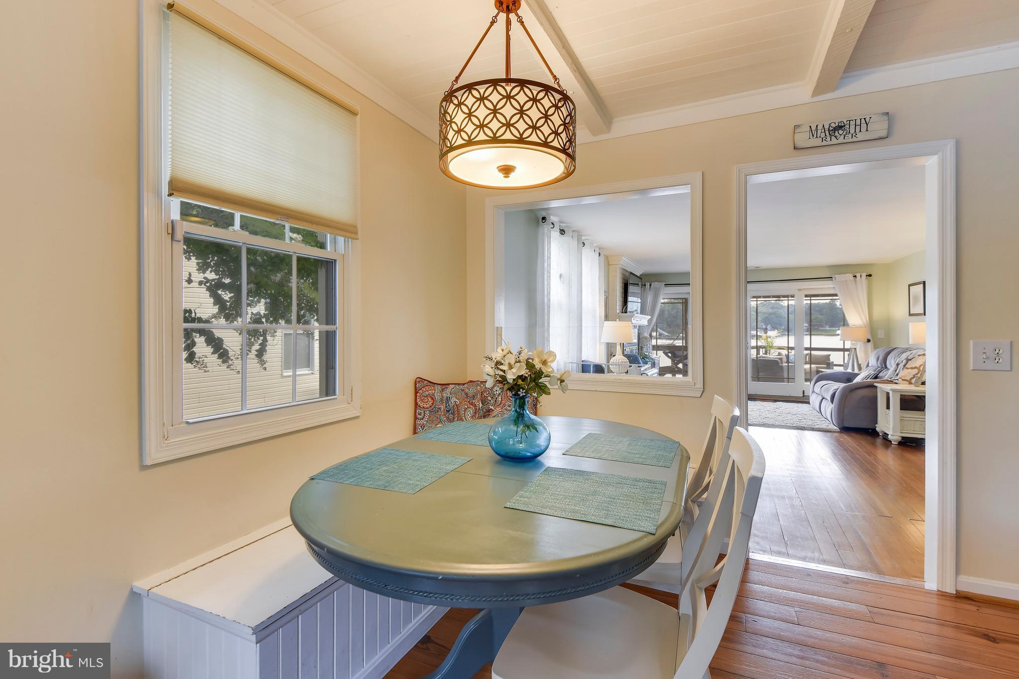 396 Riverside Drive Pasadena, MD 21122 - Photo 3 of 30 Built in Dining space with a view