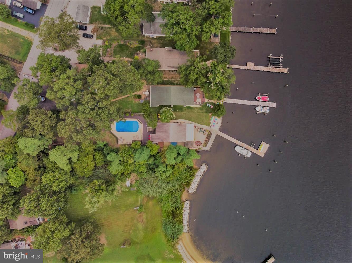 396 Riverside Drive Pasadena, MD 21122 - Photo 25 of 30 Approx half acre lot adjoins commmunity beach area