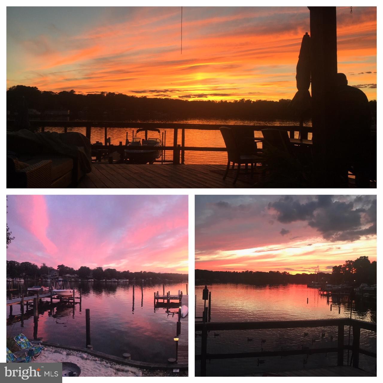 396 Riverside Drive Pasadena, MD 21122 - Photo 28 of 30 Enjoy ever changing Sunset views