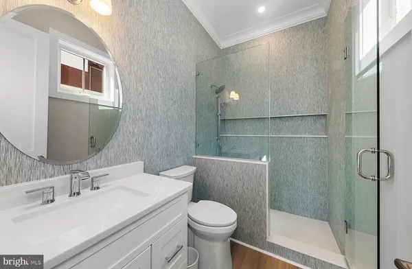 a view of a walk in closet