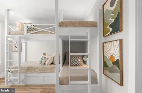 a bathroom with a tub and shower