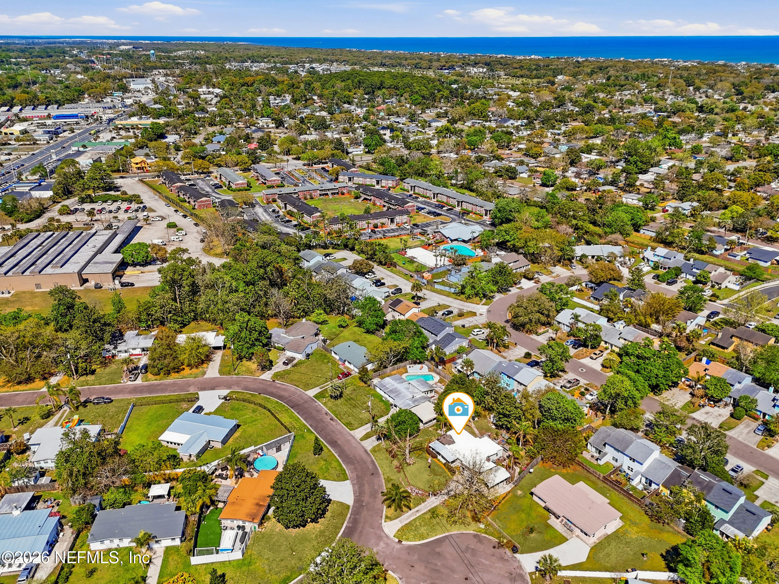 43 Forrestal Circle North Atlantic Beach, FL 32233 - Photo 39 of 39 an aerial view of a residential houses