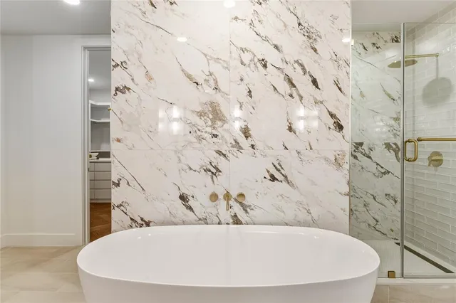 a view of a building with a street