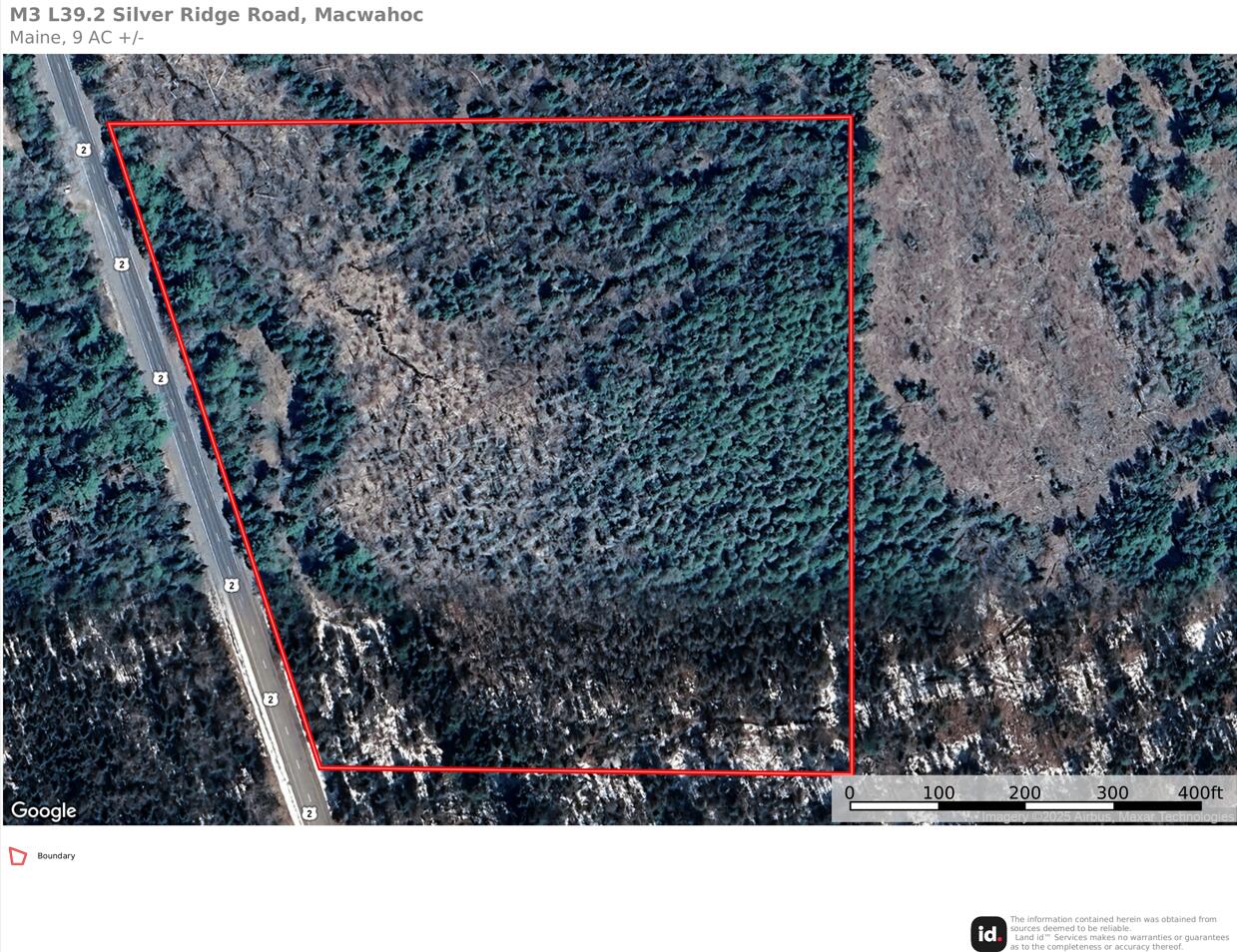 M3-l39.2 Silver Ridge Road Kingman, ME 04451 - Photo 1 of 8 Approximate property lines