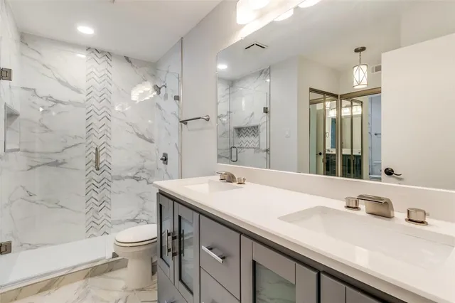 a view of a balcony with an outdoor space