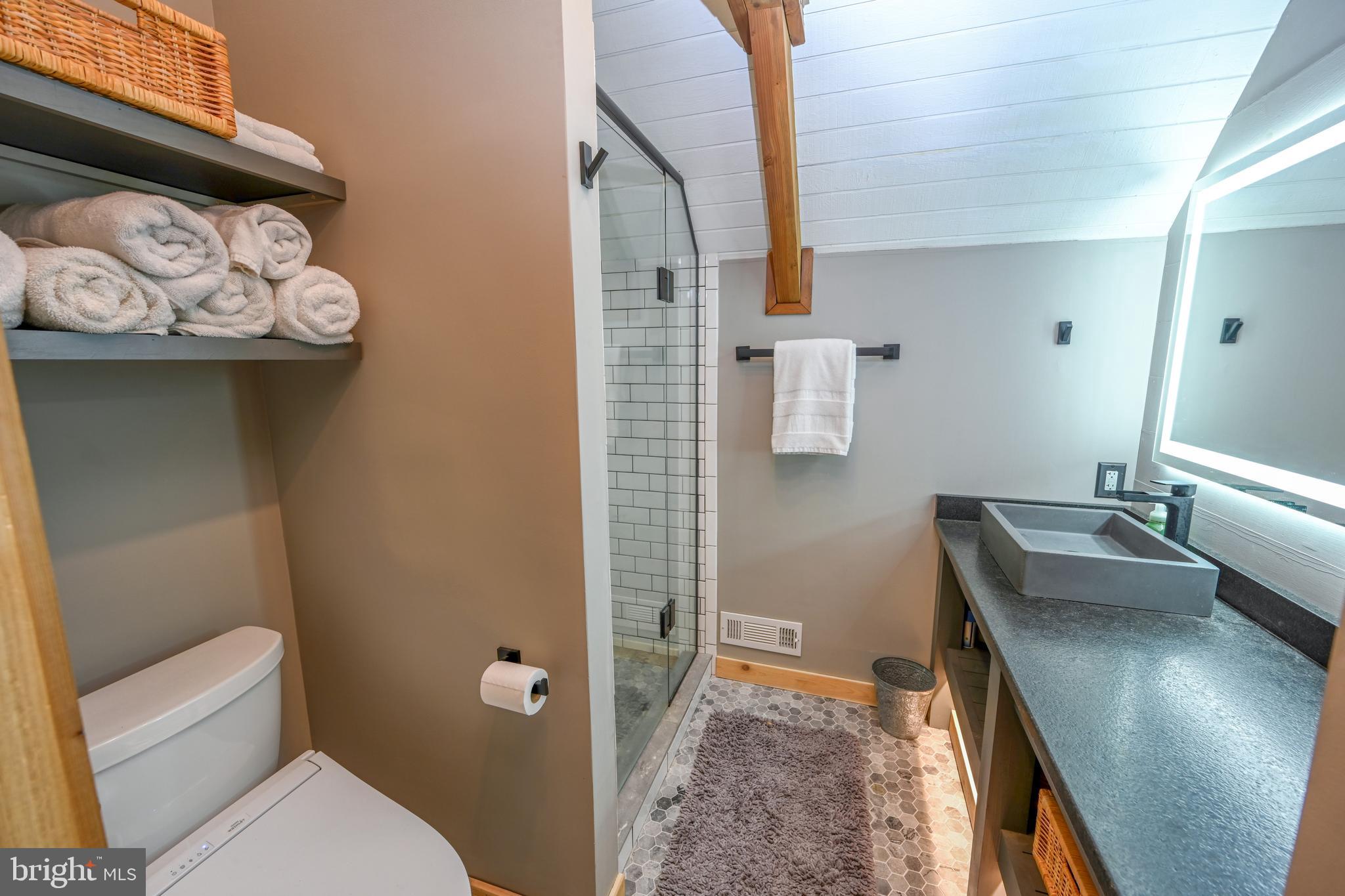 120 Tooth Pick Road Swanton, MD 21561 - Photo 26 of 51 Bedroom 1 primary bath / 1st full bath